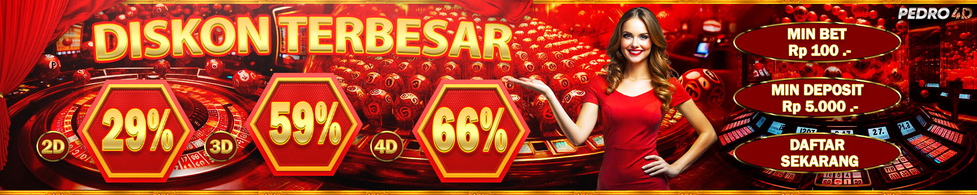 Bandar togel online terbaik 2024 Pedro4d